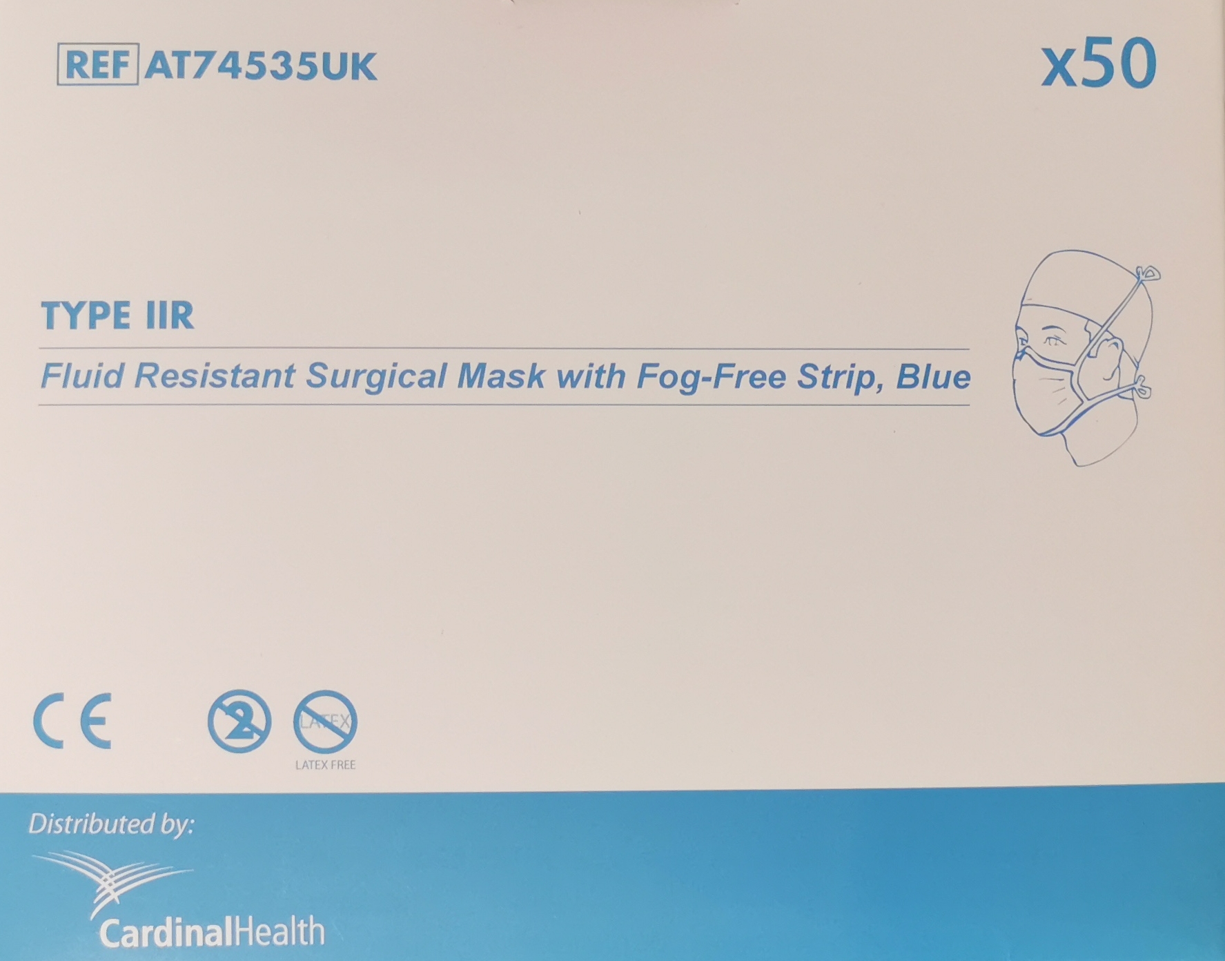 cardinal health type 2r mask